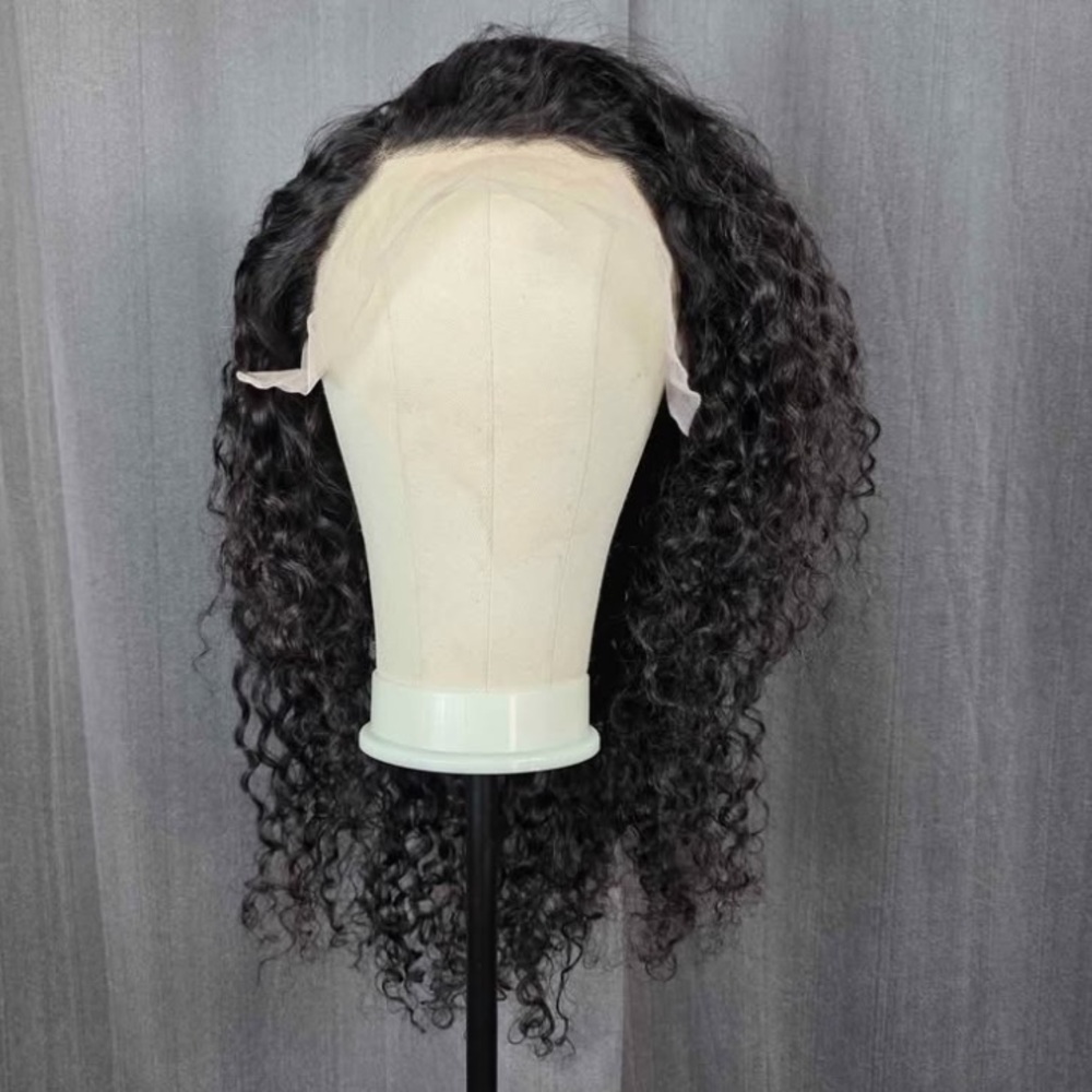 26" Water Wave 13x4 HD Lace Frontal Wig Invisible Melt HD Human Hair Preplucked